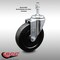 Service Caster 5 Inch SS Soft Rubber Wheel Swivel 10mm Threaded Stem Caster SCC-SSTS20S514-SRS-M1015 - alternate 3